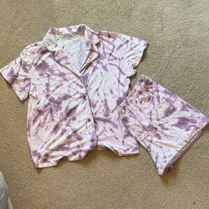 Sonoma Kids Pajama Set - Lavender Tie-Dye